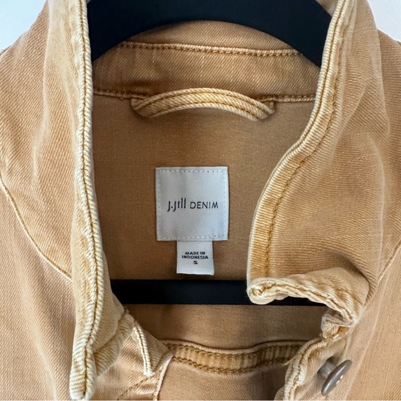 J. Jill Classic Denim Jacket - Light Honey - Women’s Small - Picture 3 of 3